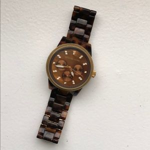 Michael Kors Tortoise Watch